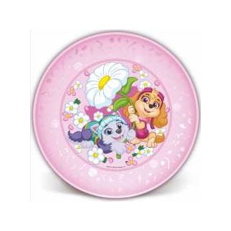 Mancs Őrjárat gyerek műanyag lapostányér