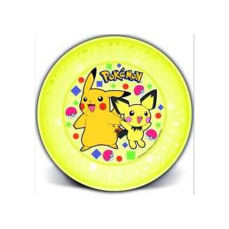 Pokémon  gyerek műanyag lapostányér