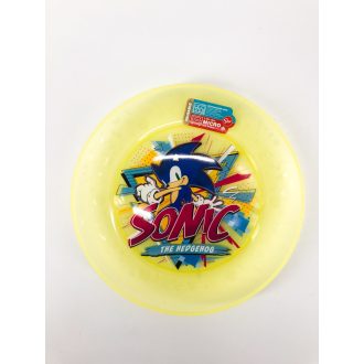 Sonic gyerek műanyag lapostányér