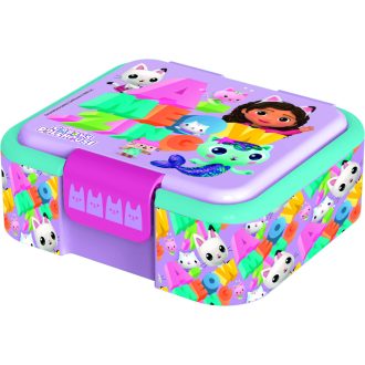 Gabby Babaháza gyerek többrekeszes uzsonnás doboz