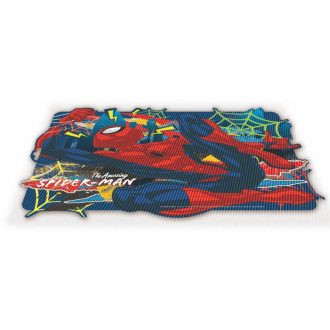 Pókember gyerek különleges alakú tányéralátét