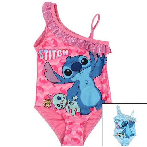 Stitch gyerek lány egyberészes fürdőruha