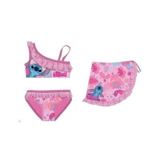 Stitch gyerek lány bikini szoknya strand szett 