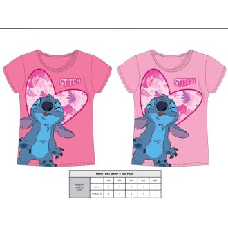 Lilo&Stitch gyerek lány rövid ujjú póló