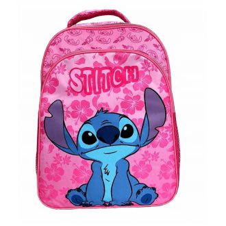 Stitch gyerek kislány iskola hátizsák több rekeszes