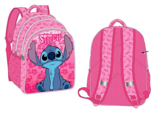 Stitch gyerek kislány iskola hátizsák több rekeszes