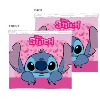 Stitch gyerek kislány bundás körsál