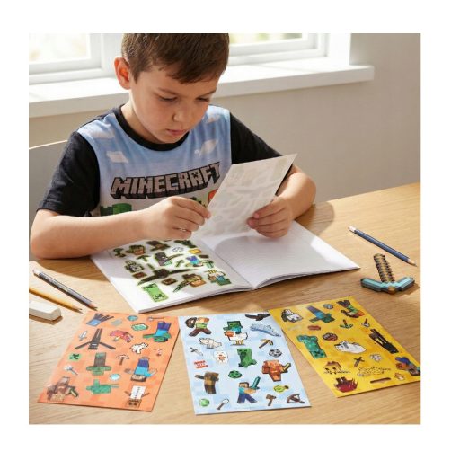 Minecraft gyerek matrica csomag