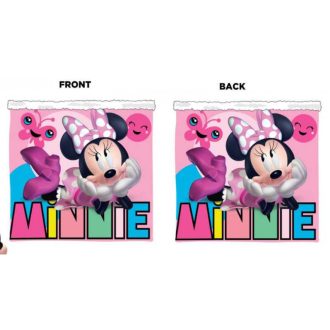 Minnie gyerek lány bundás körsál