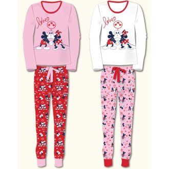 Minnie felnőtt hosszú ujjú pizsama