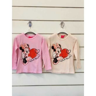 Minnie gyerek lány hosszú ujjú póló