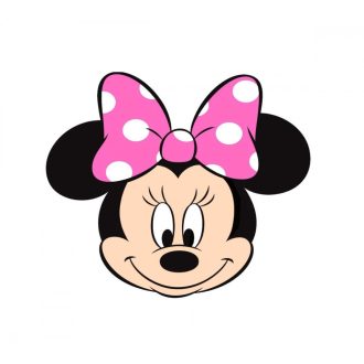 Minnie gyerek kislány 3D-s forma párna 