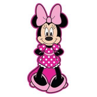 Minnie gyerek kislány 3D-s forma párna 