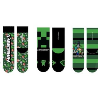 Minecraft children boy socks 3pcs