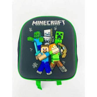 Minecraft gyerek fiú 3D-s hátizsák