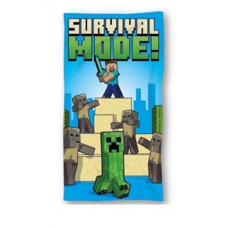 Minecraft gyerek fiú törölköző