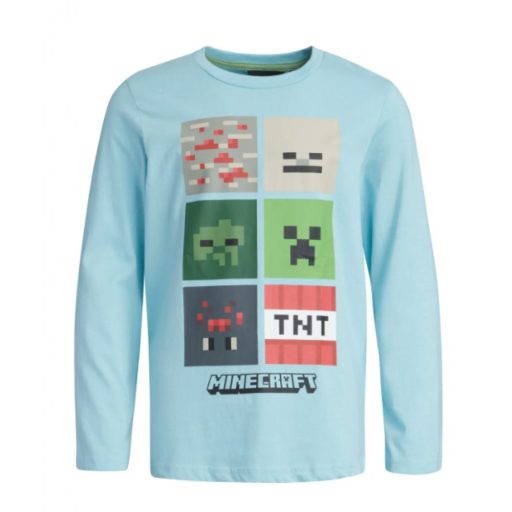 Minecraft children boy long sleeve
