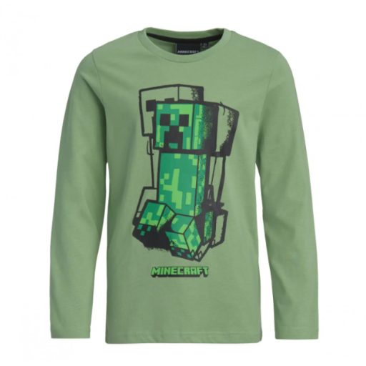 Minecraft children boy long sleeve
