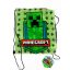 Minecraft children boy shoe bag