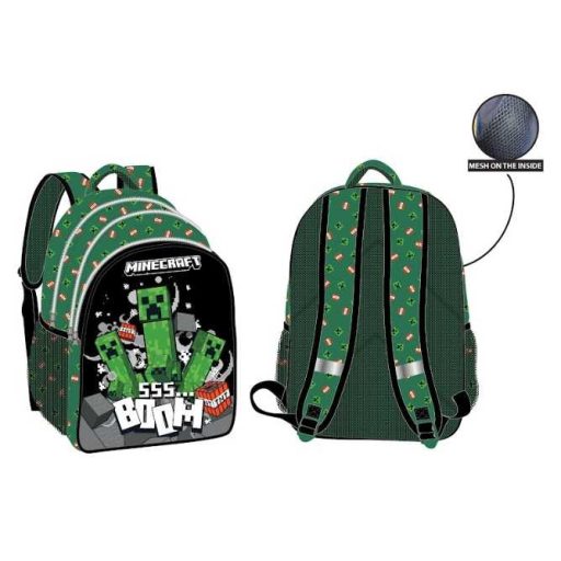 Minecraft children boy school bag