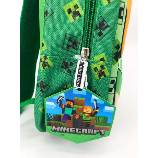 Minecraft gyerek fiú 3D-s ovális hátizsák