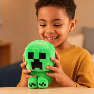 Minecraft childre plushtoy coin bank 20cm