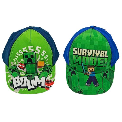 Minecraft gyerek baseball sapka