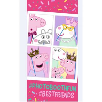 Peppa gyerek lány törölköző