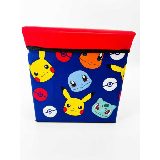 POKÉMON FIÚ GYEREK JÁTÉKTÁROLÓ DOBOZ