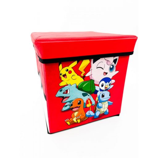Pokémon fiú gyerek játéktároló doboz