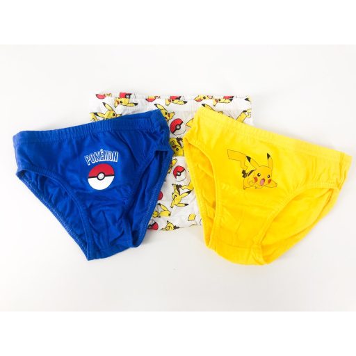 Pokémon gyerek fiú alsóruha 3db/box