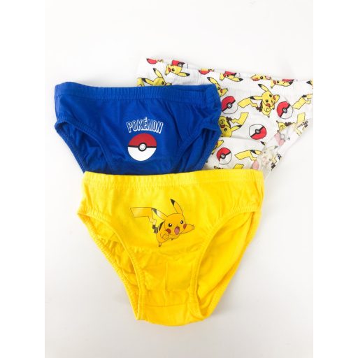 Pokémon gyerek fiú alsóruha 3db/box
