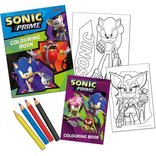 Sonic gyerek színező csomag
