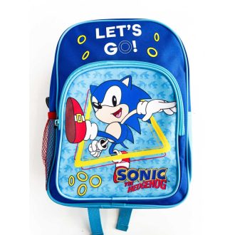 Sonic fiú óvodás kétzsebes hátizsák