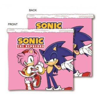 Sonic gyerek lány bundás körsál