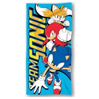 Sonic gyerek fiú törölköző
