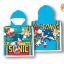 Sonic children boy cotton poncho