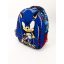 Sonic gyerek fiú 3D-s ovális alakú hátizsák
