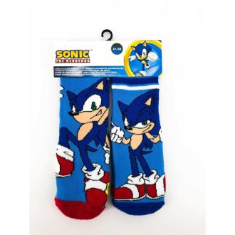  Sonic gyerek fiú csúszásgátló zokni 2db-os csomagolásban