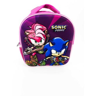 Sonic gyerek lány 3D-s hátizsák