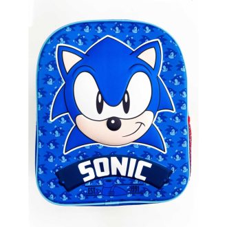 Sonic gyerek fiú 3D-s hátizsák
