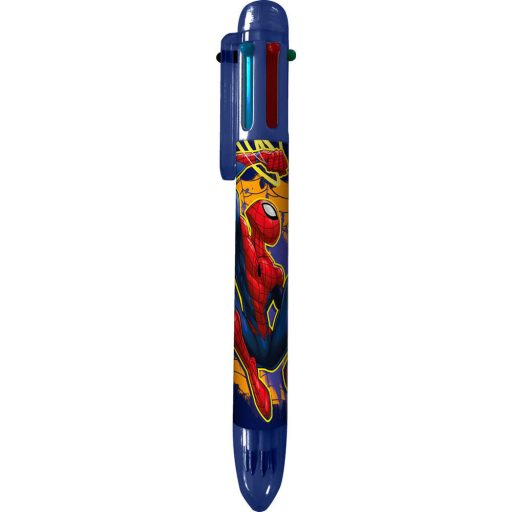 Spiderman childre 6 colours pen