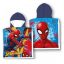 Spiderman boy cotton poncho