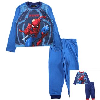 Pókember gyerek fiú pamut hosszú ujjú pizsama