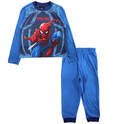 Pókember gyerek fiú pamut hosszú ujjú pizsama