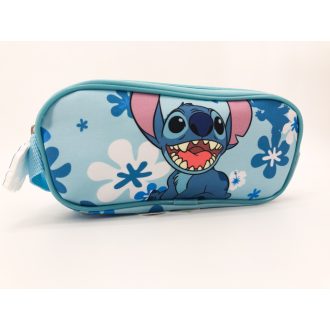 Stitch gyerek fiú ovális dupla tolltartó