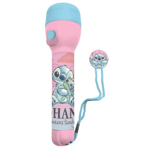 Stitch  gyerek lány LED-es elemlámpa
