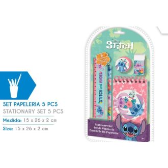 Stitch gyerek írószer szett 5 db-os