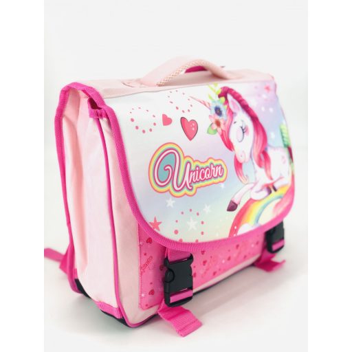 Unicorn children girl vintage school bag