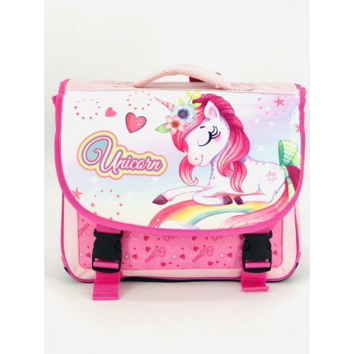 Unikornis gyerek lány vintage iskola táska